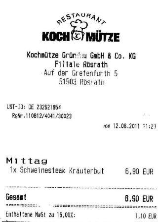 scwd Hffner Kochmtze Restaurant